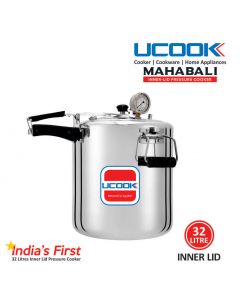 UCOOK Mahabali Aluminium Pressure Cooker 32 Litre