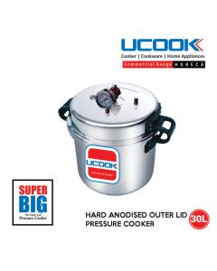UCOOK Super Big Aluminium Pressure Cooker 30 Litre
