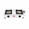 Junto 2-Burner Steel Cooktop, Silver