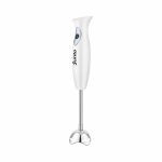 Junto 300 W Hand Blender with Multifunction Stainless Steel Blade and Shock Proof ABS Body, White