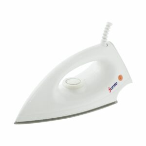 Junto 1000 W Dry Iron with Overheat Safety & Adjustable Temperature, White