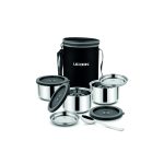 UCOOK Stainless Steel Double Wall 3 Lunch Box