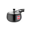 UCOOK Royale Duo 1.5L Hard Anodised Pressure Cooker , SS Lid, Inner Lid, Black