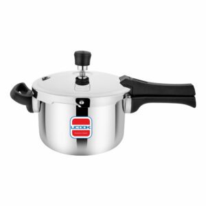 UCOOK Magic Externo 5L Triply Stainless Steel Pressure Cooker | Induction, Outer Lid