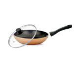 UCOOK Forged Nonstick Frypan 1.75L with Glass Lid | 240mm