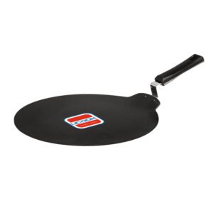 UCOOK Non Stick Flat Dosa Tava, Black, 330mm/4.06mm
