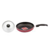 UCOOK Nonstick Induction Fry Pan with Glass Lid, 240mm, 1.7L