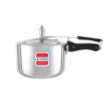 UCOOK Premium Plus 3L Aluminium Pressure Cooker | Inner Lid, Induction, Silver