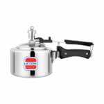 UCOOK Chhotu 1L Aluminium Pressure Cooker , Inner Lid, Induction, Silver