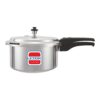 UCOOK Pentola DLX Plus 2L Aluminium Pressure Cooker , Outer Lid, Induction, Silver