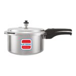 UCOOK Pentola DLX Plus 2L Aluminium Pressure Cooker , Outer Lid, Induction, Silver