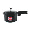 UCOOK Pentola DLX Plus 2L Hard Anodised Pressure Cooker , Outer Lid, Induction, Black