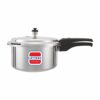 UCOOK Pentola Plus 3L Aluminium Pressure Cooker, Outer Lid, Induction, Silver
