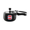 UCOOK Royale Duo X1 2L Hard Anodised Pressure Cooker | SS Lid, Induction, Black