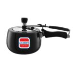 UCOOK Royale Duo X1 3L Hard Anodised Pressure Cooker | SS Lid, Induction, Black
