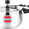 UCOOK Silvo Steel 5L Stainless Steel Pressure Cooker , Induction, Inner Lid, Silver