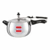 UCOOK Silvo Plus 5L Oval Pressure Cooker , Aluminium, Induction