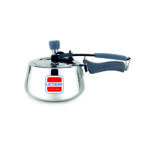 UCOOK 3L Triply Stainless Steel Pressure Cooker , Induction, Outer Lid, Silver
