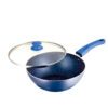 UCOOK Speckle Nonstick Wok 2.7L with Glass Lid | 240mm