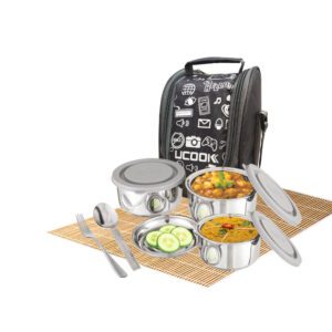 UCOOK Executive Stainless Steel Neo V3 Lunch Box