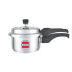UCOOK 3L Stainless Steel Pressure Cooker , Outer Lid, Induction, Silver