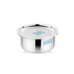 UCOOK Triply Stainless Steel Tope 2.2L with Steel Lid | 180mm