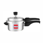 UCOOK 5L Triply Stainless Steel Pressure Cooker , Induction, Outer Lid, Silver