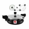 Salford Xpert 3L Hard Anodised 3-in-1 Outer Lid Pressure Cooker , Induction Compatible , Black