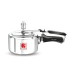 Salford Aluminium 1.5L Inner Lid Pressure Cooker , Non-Induction, Silver