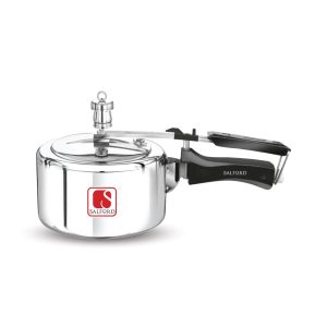Salford Aluminium 1.5L Inner Lid Pressure Cooker , Non-Induction, Silver