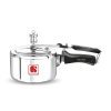 Salford Aluminium Inner Lid 2L Pressure Cooker ,  Non-Induction, Silver