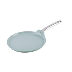 SALFORD Forged Ceramic Nonstick Dosa Tava 280mm , Induction & Gas Compatible, Green
