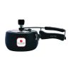 Salford Curvy Duo 2L Inner Lid Hard Anodised Pressure Cooker with SS Lid ,  QPR, Induction & Gas Compatible , 5-Years Warranty