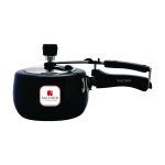Salford Curvy Duo 3L Hard Anodised  Inner Lid Pressure Cooker with SS Lid, QPR, Induction & Gas Compatible , 5-Years Warranty