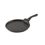 Salford Black Spatter Non-Stick Tava 280 MM , Bakelite Handle, Induction Compatible