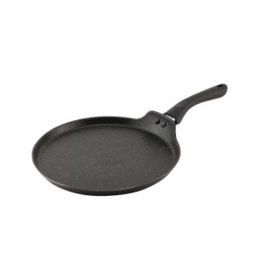 Salford Black Spatter Non-Stick Tava 280 MM , Bakelite Handle, Induction Compatible